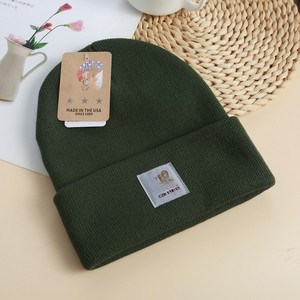 Gorro de punto para hombre, diseño con vuelta, cálido y duradero, para invierno y actividades al aire libre, accesorio de senderismo, clip para uñas circular - Product Image 3