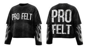 T-shirt court streetwear uni à manches courtes, coupe décontractée, tendance, respirant, à double manche imprimée, 100% coton, style hip-hop - Product Image 6