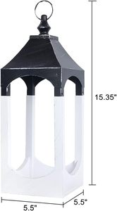 Customizable Modern Wooden <b>Lantern</b> <b>Candle</b> Holder For Bedroom Table Decoration And Festival Lighting Arrangement - Product Image 4
