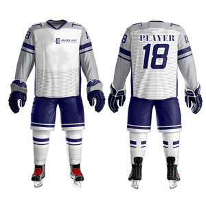 Conjunto de Uniforme de Hockey sobre Hielo Personalizado OEM, Ligero y de Secado Rápido, para Adultos, Jóvenes y Hombres 2026 - Product Image 1