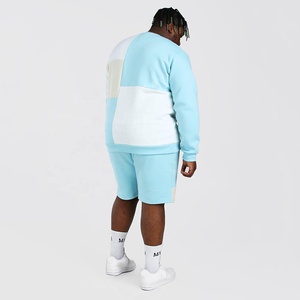Conjunto de 2 piezas de camiseta y pantalones cortos para hombre, conjunto informal de verano para uso diario, conjunto de traje de algodón transpirable para estilo Hip Hop Streetwear - Product Image 4