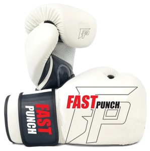 Guantes de Boxeo Personalizados Fast Punch, Guantes de Entrenamiento Negros de 16 oz, Guantes de Boxeo de Cuero PU, Guantes de Entrenamiento Personalizables - Product Image 3