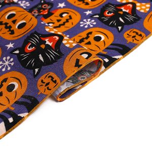 Bandana personnalisée en coton satiné respirant, style vintage, taille sur mesure, imprimée, noire, ethnique, à faible MOQ, prix usine, vente en gros - Product Image 4