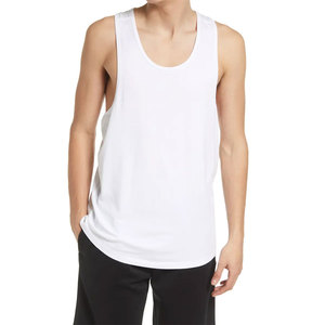 Débardeur de sport personnalisé pour hommes, séchage rapide, respirant, pour la course, la musculation et le fitness, sans manches, vente en gros - Product Image 4