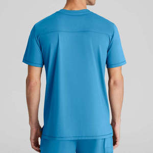 Ensemble de Blouses Médicales de Haute Qualité pour Hommes et Femmes – Uniforme d'Hôpital Extensible à Manches Courtes, Col en V Zippé, Tenue d'Infirmière, Blouse de Médecin - Product Image 3
