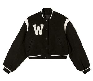 Best Quality Wool Body Women Varsity Jackets With Winter Collection Street Wear Ladies Varsity Jackets - Product Image 3