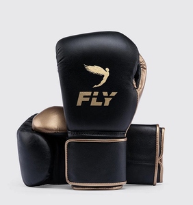 Guantes de Boxeo Profesionales de Cuero de Alta Calidad Fly, Ligeros, con Cierre de Cordones en los Dedos, Unisex, Personalizables, con Protección UV - Product Image 4