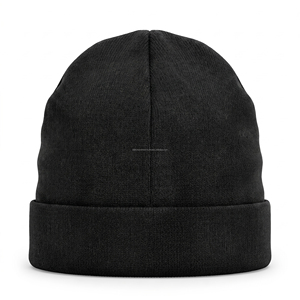 Bonnet tricoté à revers 100 % acrylique personnalisé en gros, broderie réglable unisexe, chapeau d'hiver – Style urbain, haute qualité, plage - Product Image 5