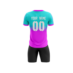 Uniformes de fútbol ligeros con logotipo personalizado a precio económico. Diseña tu propia ropa deportiva. Conjuntos de uniformes de fútbol en venta. - Product Image 3