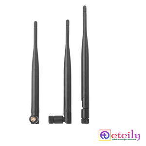 Antenne colombe en caoutchouc 5,8 GHz 5dBi à gain élevé et montage facile pour connecteur mâle mobile, indice de protection IP67, modèle ET-585R-SMMO, ETEILY, fabriquée en Inde - Product Image 1