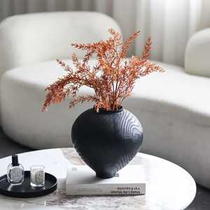 <span class=keywords><strong>Vase</strong></span> à fleurs élégant et fin en bois de pin, lot de 2, fait main en bois naturel, support pour une seule <span class=keywords><strong>tige</strong></span> de fleur, pour décoration de table de mariage moderne - Product Image 3