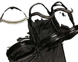 Weymouth คริสตัลหนังแก้วเคลือบเงาทำมือคุณภาพสูงพิเศษทำมือสำหรับม้า - Product Image 1