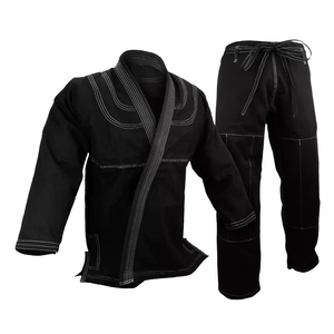 Kimono de Jiu Jitsu Personalizado de Alta Calidad, Unisex, de Algodón, para Entrenamiento de Artes Marciales, con Logotipo Frontal, Servicio OEM - Product Image 4