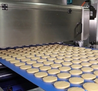 Machine automatique de dépose de biscuits miniatures, machine industrielle rotative pour la fabrication de biscuits, pour les fournisseurs