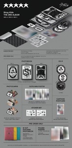 Hallyu SKZ 5 STAR Official KPOP Authentic Official KPOP Authentic Stray Kids 3rd Album Kpop Bulk - Product Image 5