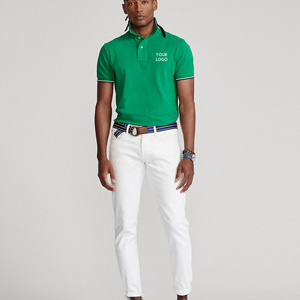 เสื้อโปโลผ้าฝ้ายเนื้อแน่น - Product Image 4