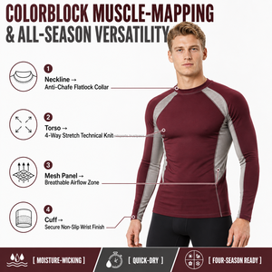 Camiseta Deportiva Alternativa de Compresión para Hombre, Camiseta de Running de Secado Rápido, Ropa Deportiva Personalizada OEM - Product Image 3