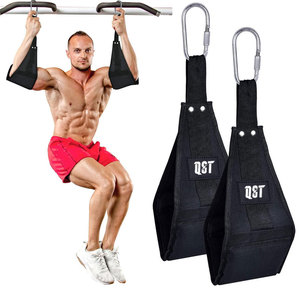 Cinturón Abdominal para Ejercicios de Abdominales y Flexiones, Barra de Tracción Resistente, Soporte para Entrenamiento Muscular, Cinturón de Suspensión para Fitness, Correas AB Sling - Product Image 5