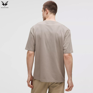 เสื้อยืดผู้ชายผ้าฝ้ายแท้ 100% แบบเรียบ โลโก้สั่งทำได้ ขายส่ง สินค้าสั่งทำคุณภาพดี เสื้อยืดลำลองผู้ชาย - Product Image 2