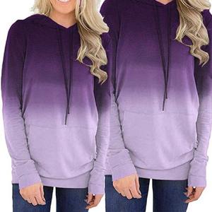 Sudadera con capucha de entrenamiento para mujer con sublimación personalizada, jersey con cremallera, para correr, ropa de gimnasio de invierno con logotipo frontal, venta al por mayor - Product Image 4