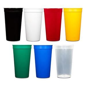 Customized 32 OZ Durable American Style Stadium <b>Cups</b> <b>Large</b> Capacity Party Plastic Made PP Material Vietnam OEM Brand Model - Product Image 1