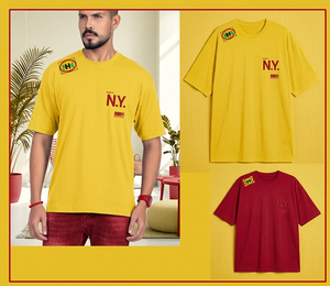 Camiseta de algodón de alta calidad para hombre con estampado, último diseño, impresión personalizada, 100% algodón, camisetas negras para hombre - Product Image 5