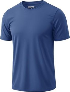 T-shirt en coton pour homme, manches courtes, décontracté, uni, confortable, idéal pour l'été, fabriqué en usine au Bangladesh - Product Image 2