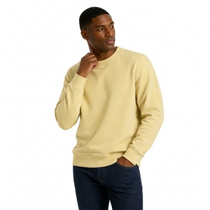 Sweat-shirt unisexe à logo en relief, sweat-shirt à col rond personnalisé pour homme - Product Image 2