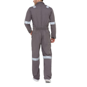 Overol de Trabajo de Diseño Personalizado para Uso en Exteriores, Color Sólido, Cómodo y Transpirable - Product Image 3