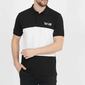 Chemises polo prix usine, chemises polo homme en coton uni, vente en gros, polos de golf personnalisés de haute qualité pour hommes - Product Image 2