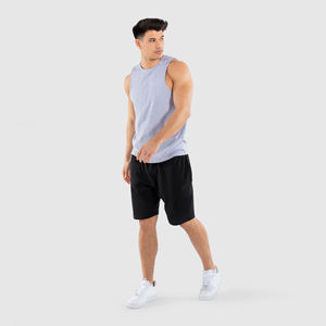 Camiseta Casual sin Mangas para Hombre, Estilo Moderno, 100% Algodón, Logotipo Frontal Sólido, Tela Jersey de 180g, Camiseta sin Mangas para Hombre - Product Image 5