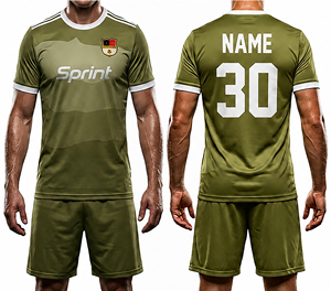 Ensemble d'uniformes d'entraînement de football imprimés par transfert thermique pour les équipes de club, maillots personnalisés, couleurs et logos, 100% polyester, unisexe, adulte, football - Product Image 1