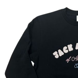 Sweat-shirt graphique en feutre doux à col rond en polaire, pull à manches longues, vêtement décontracté pour l'hiver - Product Image 3
