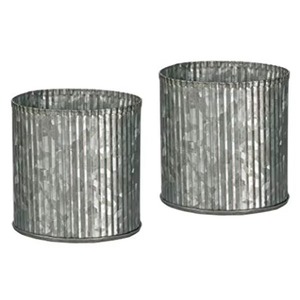 Modern <b>Square</b> Resin Planters Outdoor Garden Flower <b>Pots</b> Minimalist Design Gray Color Set of Three - Product Image 2
