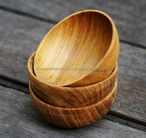 Bol en bois de teck de luxe de haute qualité Design durable - Product Image 1