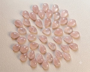 Piedra Suelta de Aguamarina Rosa Natural, Corte Cojín, Facetada, Pulida, 10 mm, para Joyería - Product Image 2