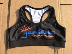 Ladies Sports Bra High Quality Lightweight Breathable marble Print Zippers Elastic Waist Leggings Bra Workout Set Front Logo - Product Image 5