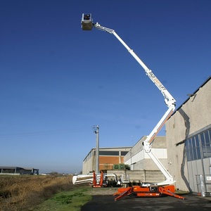 Professional Series Cherry Picker Boom Spider Lift Table Articulated Manlift Telescopic <b>Towable</b> Boom Lift Platform For Farming - Product Image 6