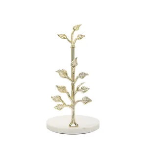 Handmade Metal Napkin Holder Luxury Rose Gold Decorative Tissue Stand Elegant Dining Table Home <b>Kitchen</b> Restaurant Hotel - Product Image 1