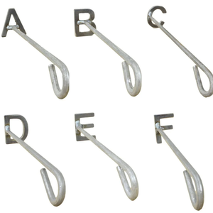 Hierro de Marcar de Aluminio Reutilizable de Calidad Premium con Alfabeto Occidental para Identificación de Ganado, Instrumentos Veterinarios para Cerdos - Product Image 5