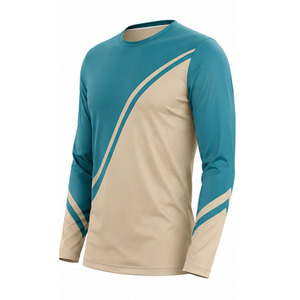 Camiseta Deportiva Personalizada de Manga Larga para Hombre, Ligera, Elástica, para Gimnasio, Running, Fitness, Ropa Deportiva Informal, Marca Privada - Product Image 3