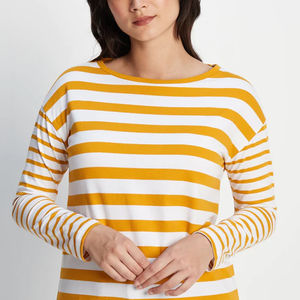 T-shirt en coton de qualité supérieure pour femmes, personnalisé, décontracté, à manches longues, pour jeunes femmes, confortable et respirant - Product Image 5