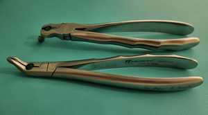 Pinzas de Extracción Dental Manuales de Acero Inoxidable de Alta Calidad Profesional, Agarre Ergonómico, Instrumentos Dentales con Certificación CE - Product Image 4