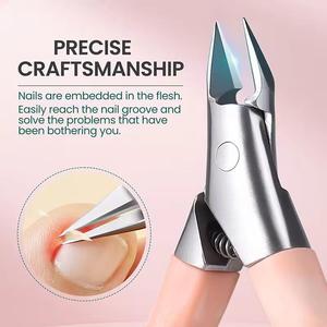 Stainless Steel <b>Nail</b> <b>Clippers</b> With Wide Jaw Opening Sharp Blade <b>For</b> Finger Care Custom Logo Available Bulk Packing - Product Image 4