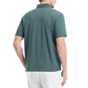 Chemise personnalisée pour homme en polyester et coton respirant et écologique |   T-shirt de sport à séchage rapide |   Vêtements de sport OEM - Pull - Product Image 2