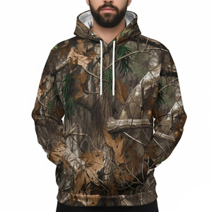 Produit le plus vendu : Sweat à capuche pour homme, vêtements de chasse d'hiver, sweat à capuche de chasse sur mesure de couleur unie pour adultes - Product Image 1