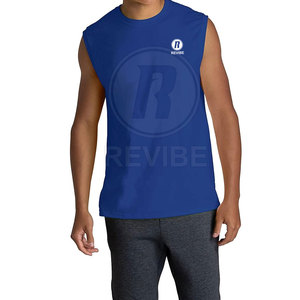 Ropa Casual, Camisetas sin Mangas de Lona para Hombre con Estampado, Prenda de Verano de Alta Calidad, 100% Algodón Transpirable - Product Image 3