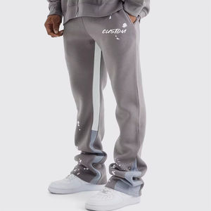 Pantalones Deportivos Unisex Personalizados, Corte Acampanado, Cintura Media, Lona de Poliéster Ligera, Impermeables, Transpirables, de Secado Rápido, para Senderismo al Aire Libre - Product Image 1