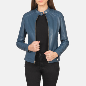 Chaquetas de Cuero para Mujer de Diseño Único, Chaquetas de Cuero Genuino para Mujer de la Mejor Calidad, Diseño Profesional, Alta Calidad, Originales - Product Image 3