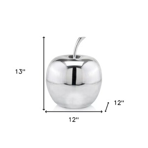 Sculpture de pomme minimaliste, décoration artistique de table pour salon, faite à la main, 1 pièce - Product Image 2